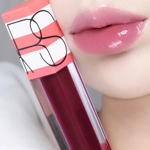 Son Bóng Nars Afterglow Lip Oil Limited Editions 520 Wondrous Màu Tím Mâm Xôi