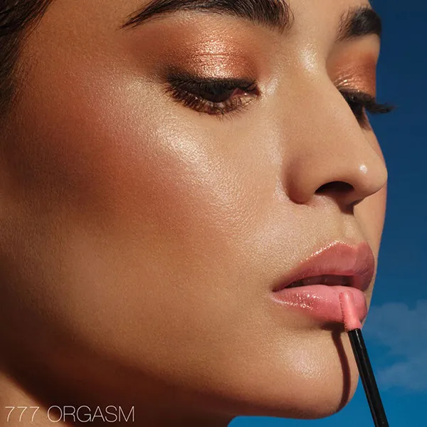 Son Bóng Nars Afterglow Lip Oil Limited Editions 777 Orgasmac Màu Hồng Đào Ánh Nhũ