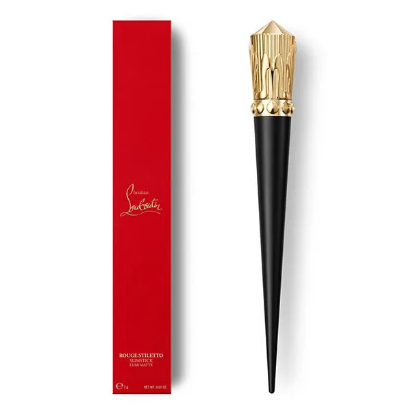 Son Christian Louboutin Rouge Stiletto Lumi Matte Lipstick 147L Dirty Red Màu Đỏ Đất