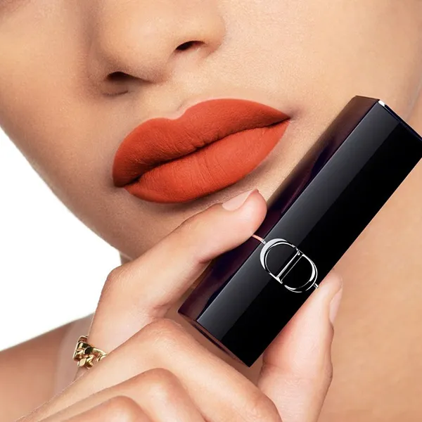 Son Dior Rouge Dior Couture Color Lipstick Velvet Finish 539 Terra Bella Màu Cam Đất