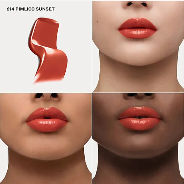 Son Dưỡng Burberry Brit Shine Lipstick 614 Pimlico Sunset Màu Đỏ Cam