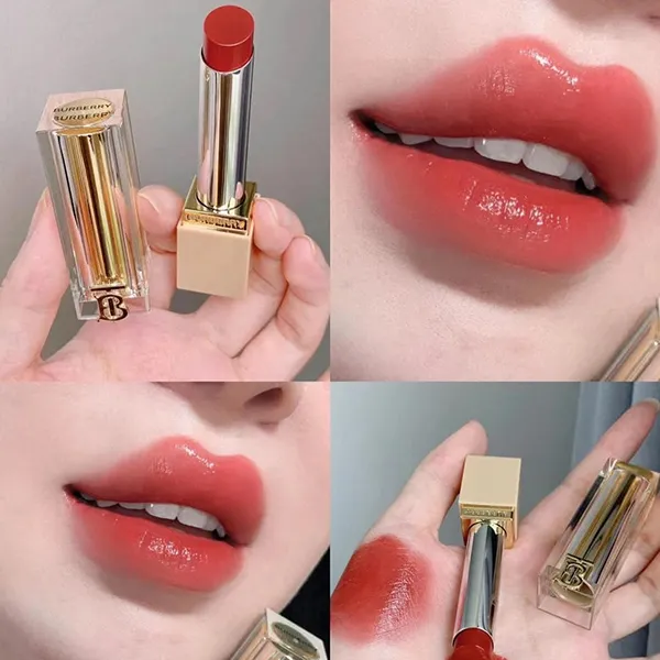 Son Dưỡng Burberry Brit Shine Lipstick 93 Russet Màu Đỏ Nâu