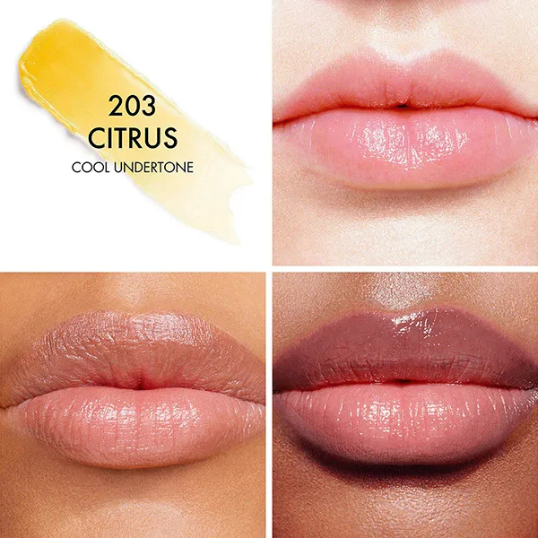 Son Dưỡng Dior Addict Lip Glow Lip Balm 203 Citrus Màu Vàng Chanh