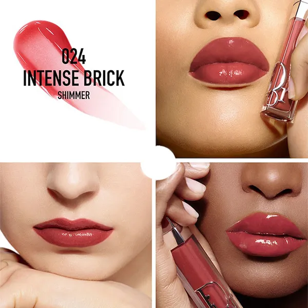 Son Dưỡng Dior Collagen Addict Lip Maximizer 024 Intense Brick Màu Đỏ Gạch
