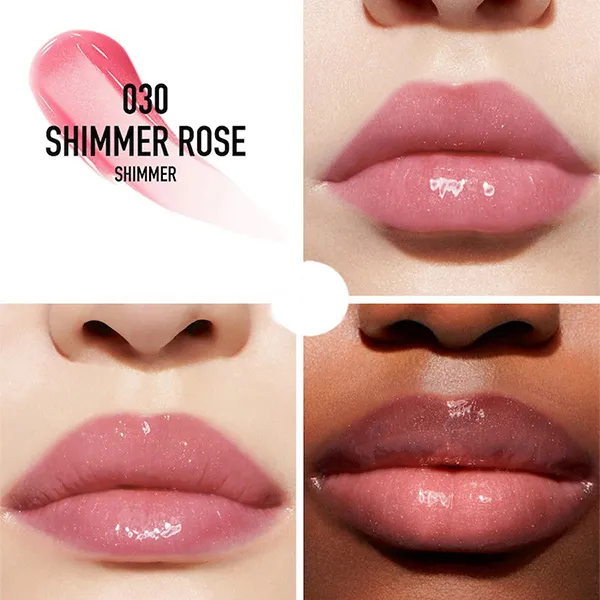 Son Dưỡng Dior Collagen Addict Lip Maximizer 030 Shimmer Rose Màu Hồng Cánh Hoa