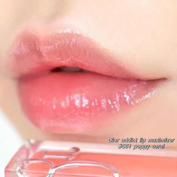 Son Dưỡng Dior Collagen Addict Lip Maximizer 061 Poppy Coral Màu Cam Đào