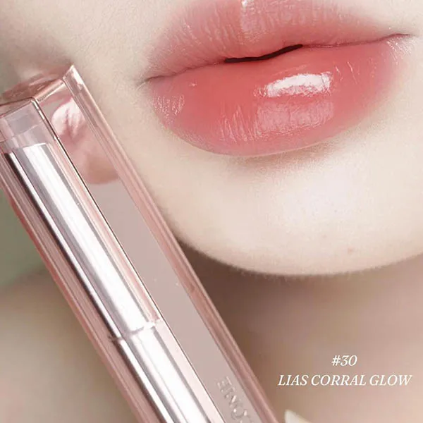 Son Dưỡng Lancôme Idôle Lip Squalane Butterglow 30 Lisa's Coral Glow Màu Hồng San Hô