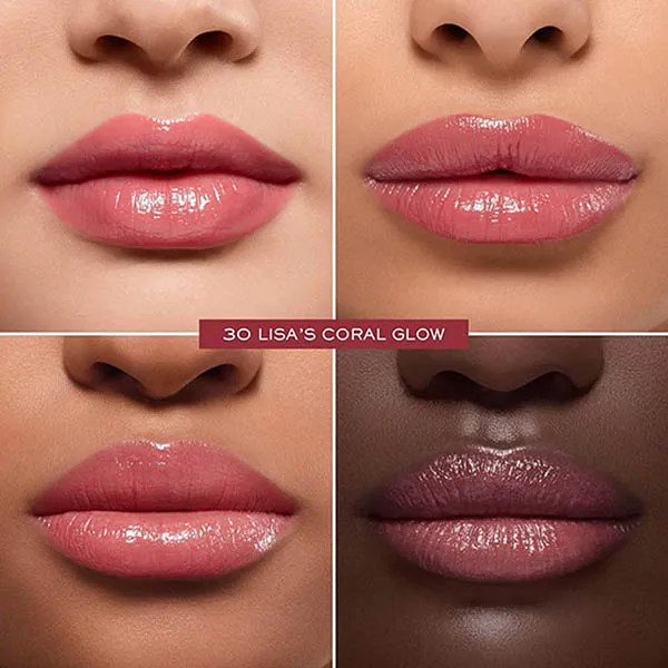 Son Dưỡng Lancôme Idôle Lip Squalane Butterglow 30 Lisa's Coral Glow Màu Hồng San Hô