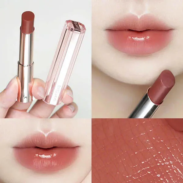 Son Dưỡng Lancôme Idôle Lip Squalane Butterglow 53 The Tea Is Hot Màu Hồng Nâu Ấm