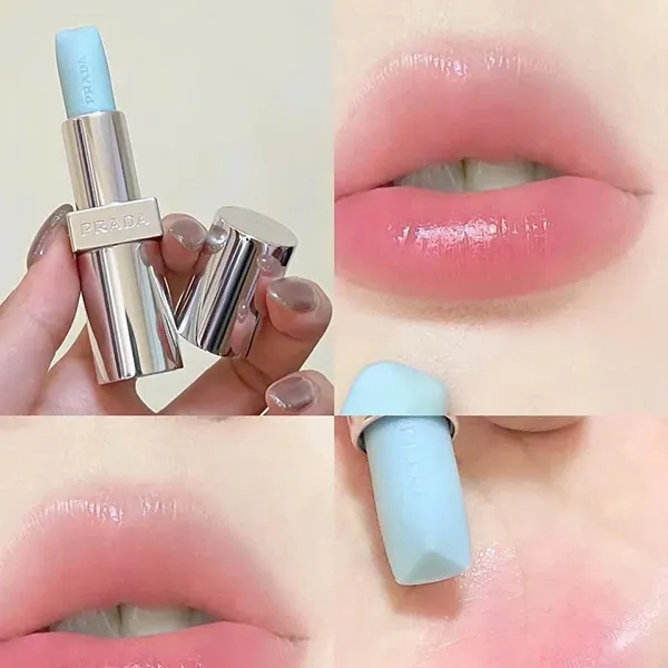 Son Dưỡng Prada Beauty Moisturizing Lip Balm U001 Astral Pink Màu Hồng 1.3g
