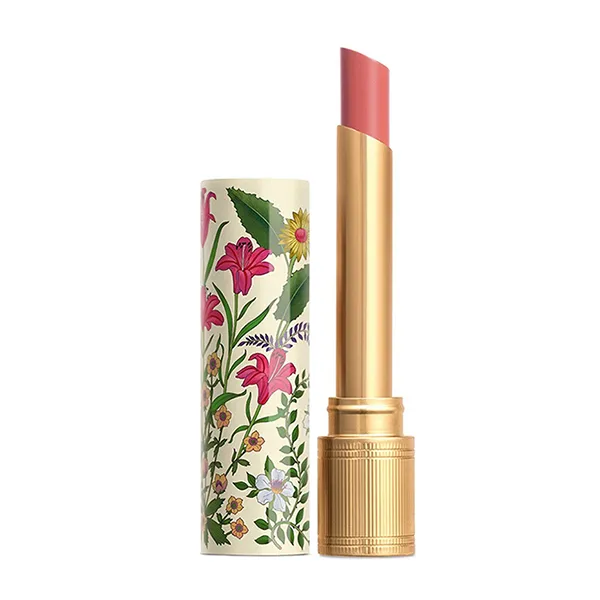 Son Gucci Flora Intense Rouge De Beaute Brillant Limited Edition Lipstick 208 Màu Hồng Đất