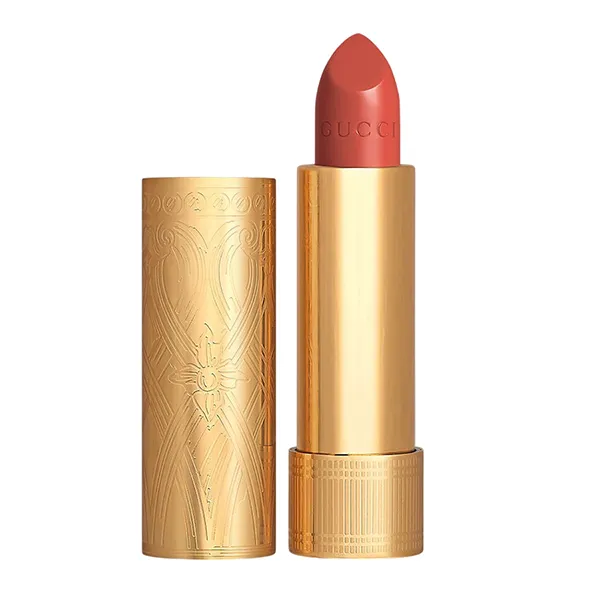 Son Gucci Rouge À Lèvres Satin Lipstick 208 They Met In Argentina Màu Đỏ Cam Đào