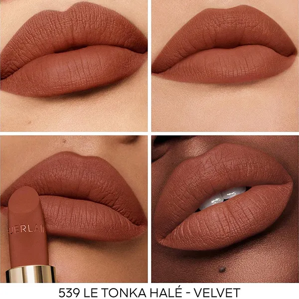 Son Guerlain Rouge G Velvet Lipstick Refill 539 Le Tonka Halé Màu Nâu Đất