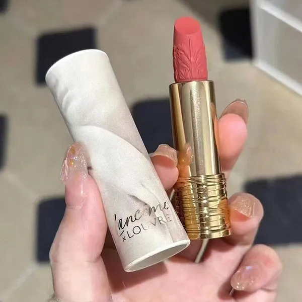 Son Lancôme L'Absolu Rouge Matte Lipstick 105 Celestial Rose Màu Hồng Đỏ