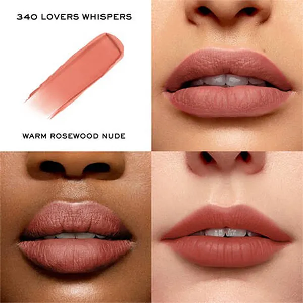 Son Lì Lancôme L'Absolu Rouge Intimatte Soft Matte Lipstick 340 Lovers Whispers Màu Hồng Đất