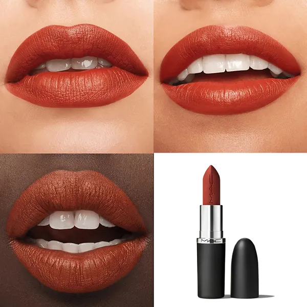 Son Lì MAC Ximal Silky Matte Lipstick 646 Marrakesh Màu Đỏ Gạch