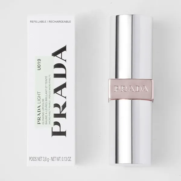 Son Dưỡng Prada Light Glowing Lipcolor U019 Brown Màu Nâu