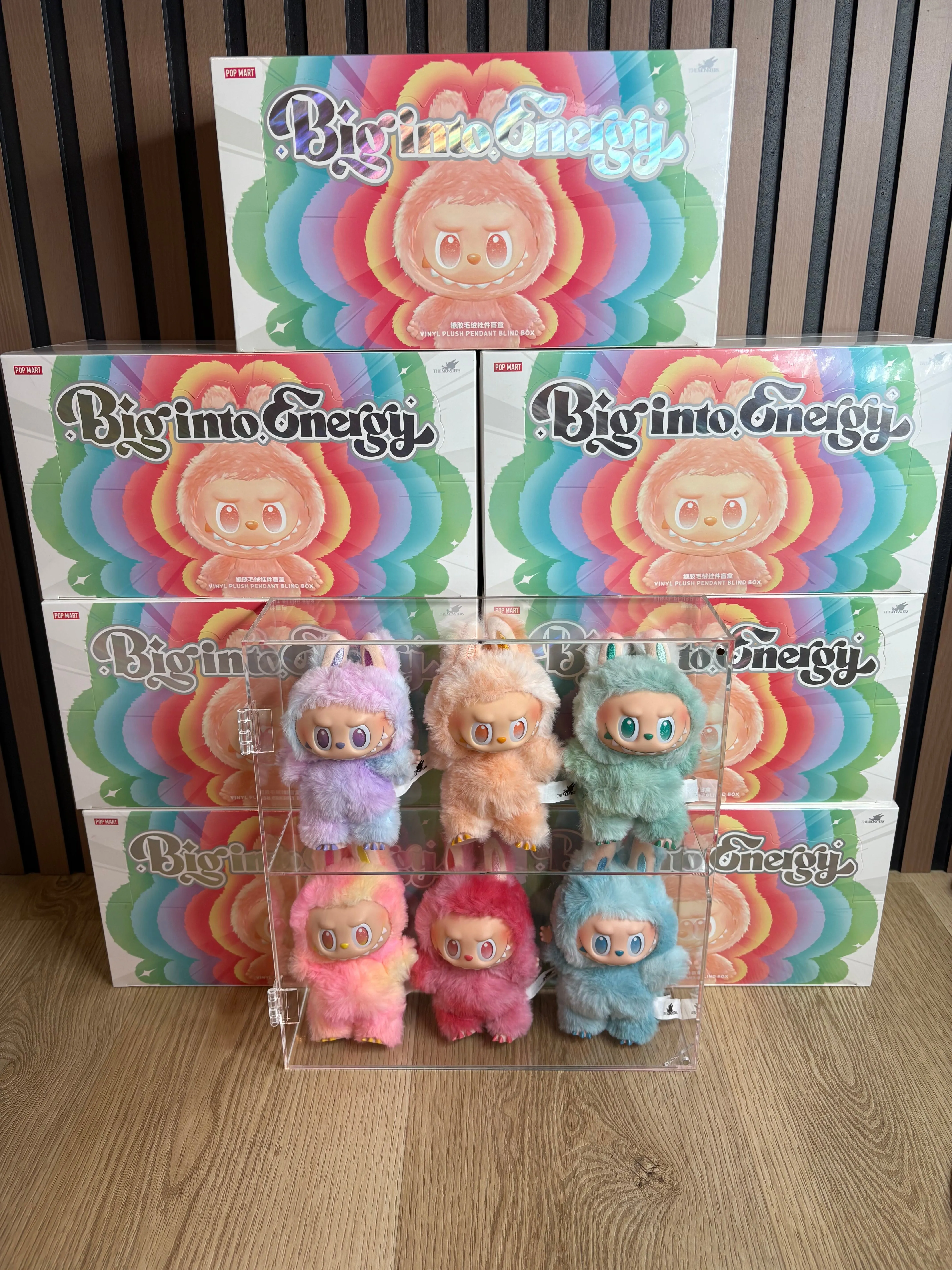 Set Móc Khóa Pop Mart Labubu V3 Blind Box 6 Hộp Phối Màu