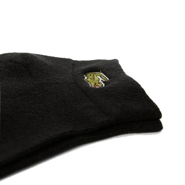 Tất Unisex Lacoste Men's Short Cotton Sports Socks RA4188-SNP Màu Đen