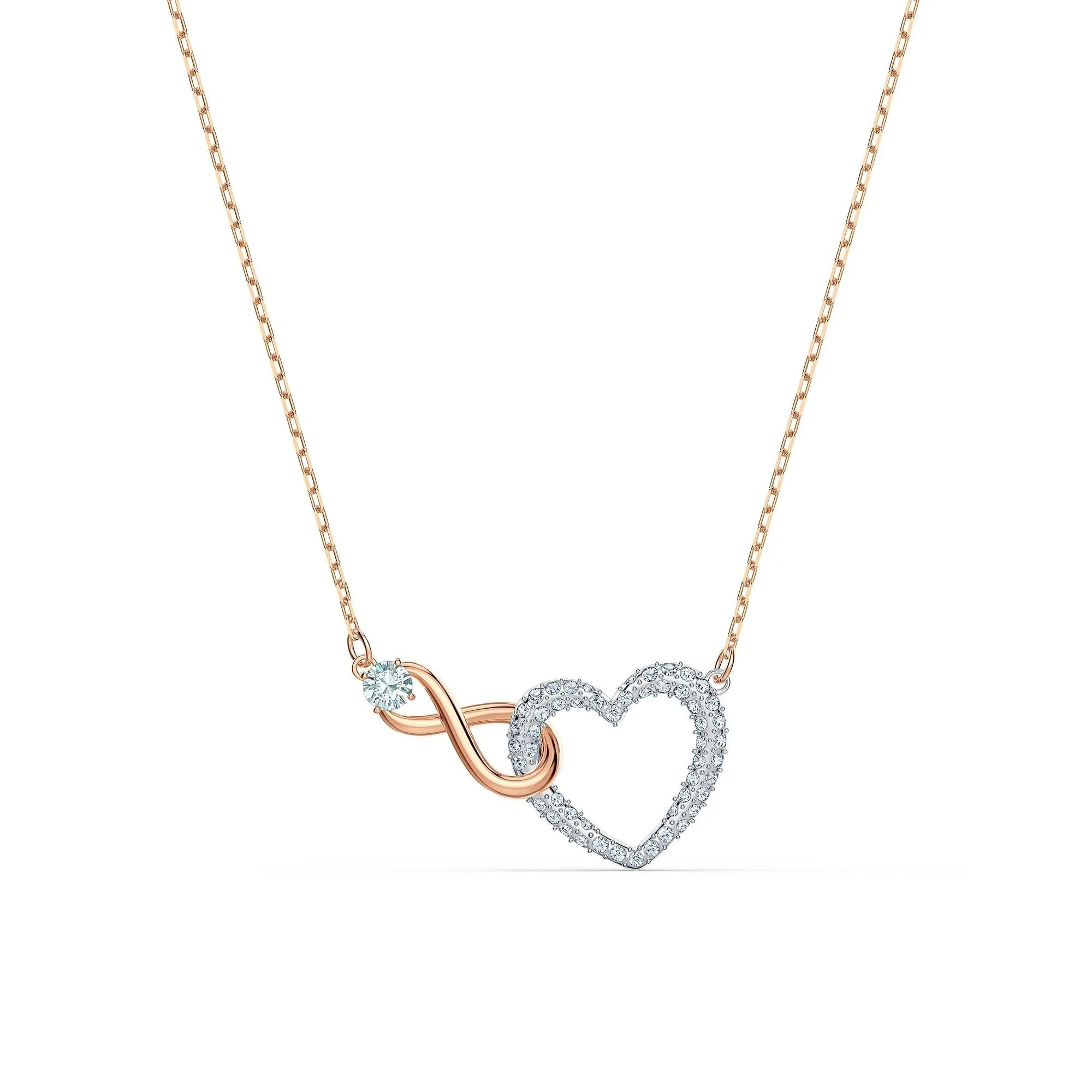 Dây chuyền Swarovski Infinity Heart