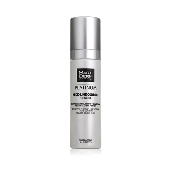 Tinh Chất Hỗ Trợ Làm Săn Chắc & Trẻ Hoá Da Vùng Cổ - MartiDerm Platinum Neck Line Correct Serum 50ml
