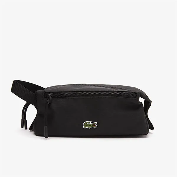 Túi Cầm Tay Nam Lacoste Neceser NH4098NE 991 Noir Màu Đen