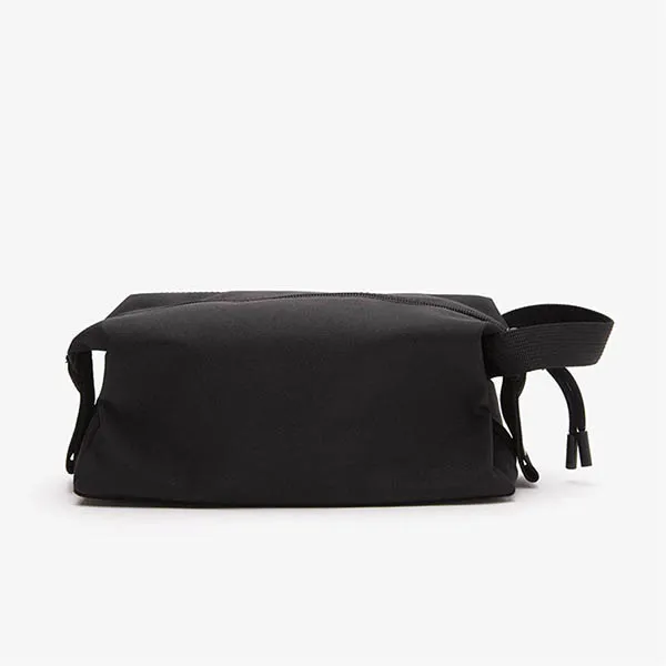 Túi Cầm Tay Nam Lacoste Neceser NH4098NE 991 Noir Màu Đen
