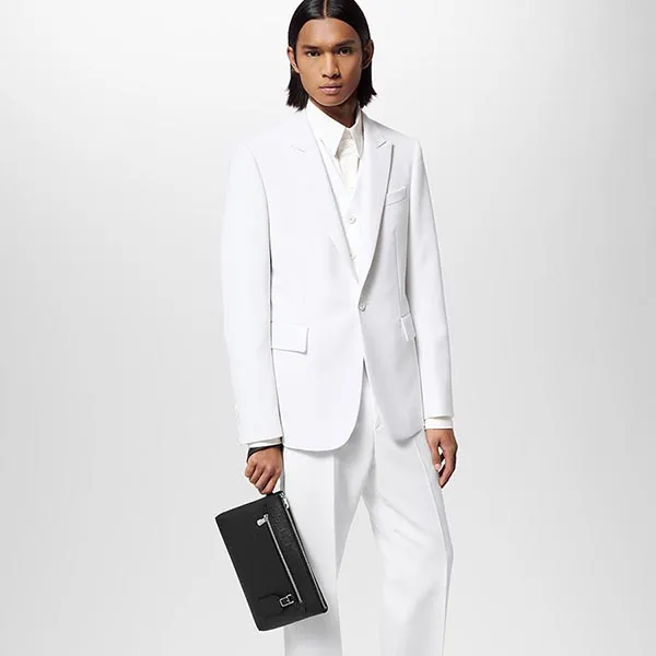 Túi Cầm Tay Nam Louis Vuitton LV Takeoff N40504 Màu Đen