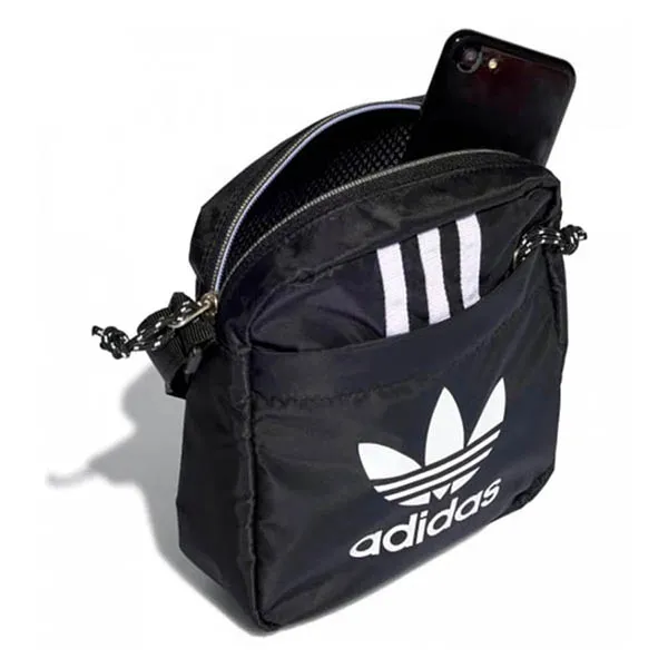 Túi Đeo Chéo Adidas Festival Archive Adicolor Crossbody Bag IT7600 Black Màu Đen