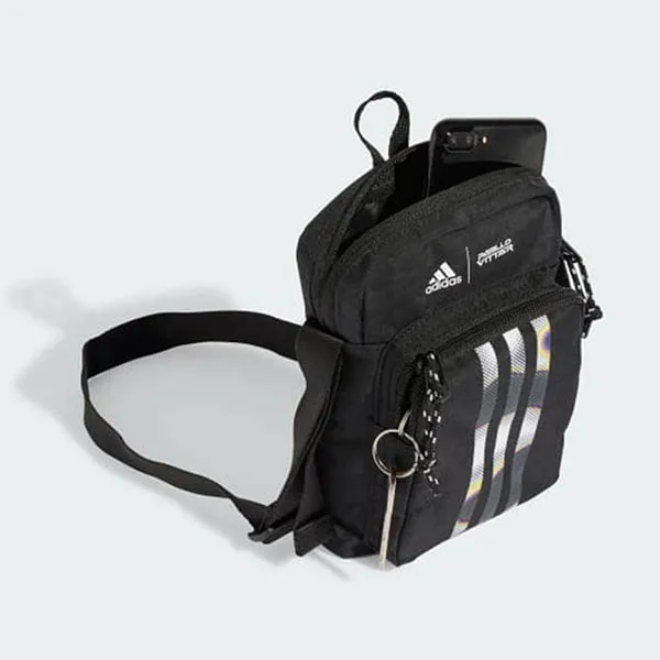 Túi Đeo Chéo Adidas Pride IZ5015 Black Màu Đen