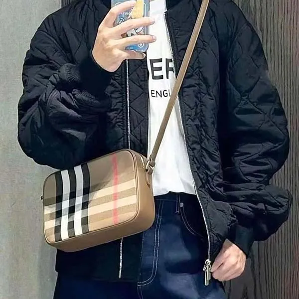 Túi Đeo Chéo Burberry Large Camera Bag 'Beige Brown' 80844991 Màu Be