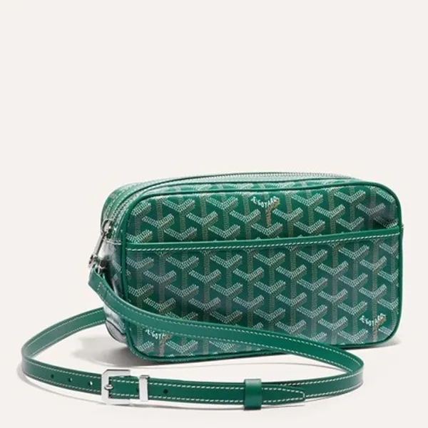 Túi Đeo Chéo Goyard Cap Vert Pm Green Crossbody Bag Màu Xanh Green