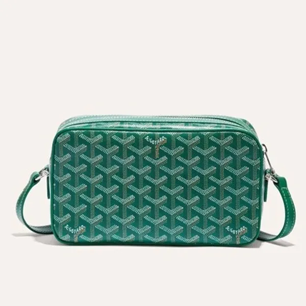 Túi Đeo Chéo Goyard Cap Vert Pm Green Crossbody Bag Màu Xanh Green