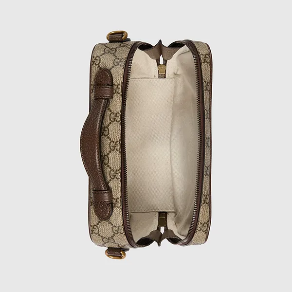 Túi Đeo Chéo Gucci Ophidia Small Crossbody Bag 739392 96IWT 8745 Màu Be Nâu