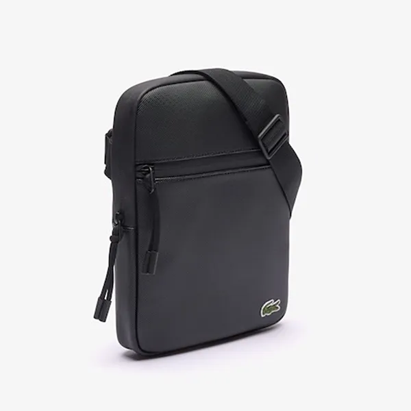 Túi Đeo Chéo Nam Lacoste Petit Piqué NH3308 - P00 Màu Đen