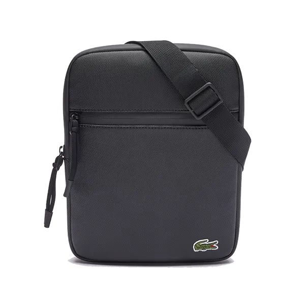 Túi Đeo Chéo Nam Lacoste Petit Piqué NH3308 - P00 Màu Đen