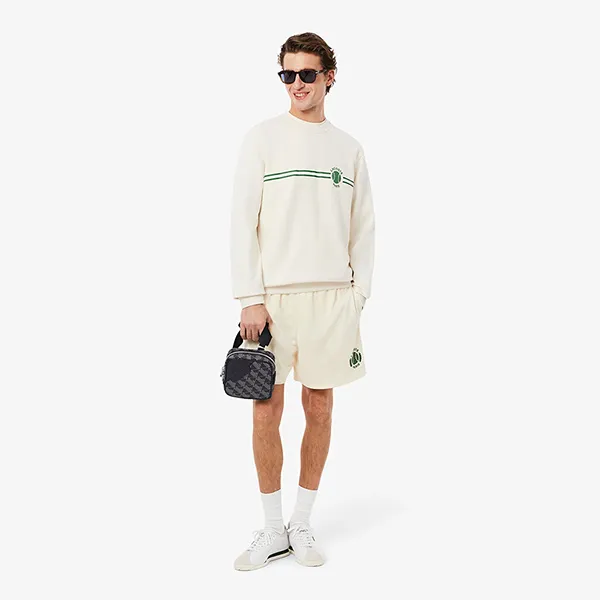 Túi Đeo Chéo Nam Lacoste The Blend Crossbody Bag NH4842LX H45 Màu Đen