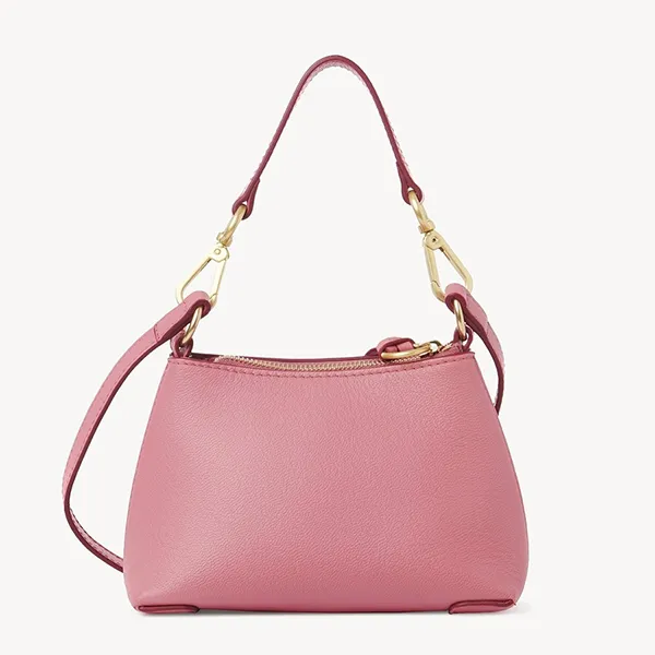 Túi Đeo Chéo Nữ Chloé Joan Mini Crossbody Bag Màu Hồng Đậm