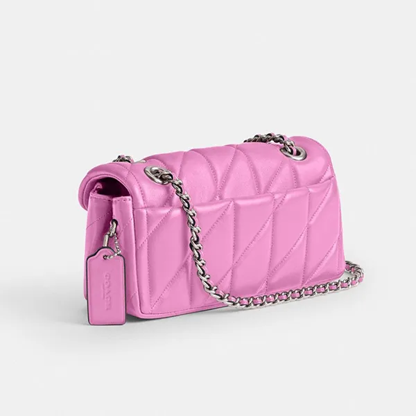 Túi Đeo Chéo Nữ Coach Tabby Shoulder Bag 20 With Quilting CP149 Pink Màu Hồng