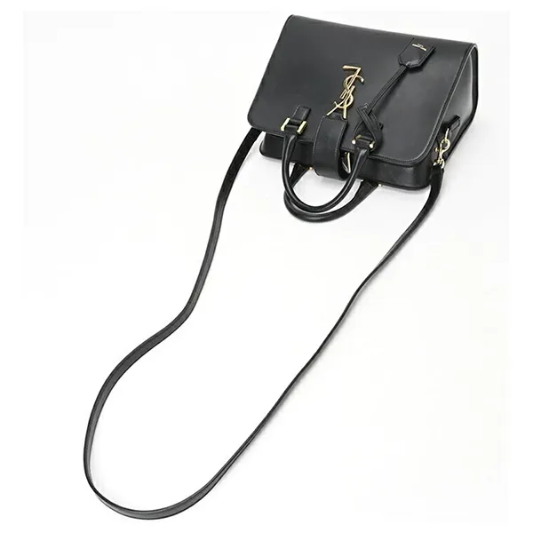 Túi Đeo Chéo Nữ Yves Saint Laurent YSL Baby Cabas Bag Màu Đen
