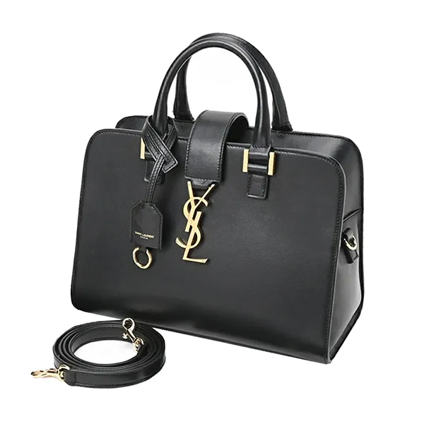 Túi Đeo Chéo Nữ Yves Saint Laurent YSL Baby Cabas Bag Màu Đen