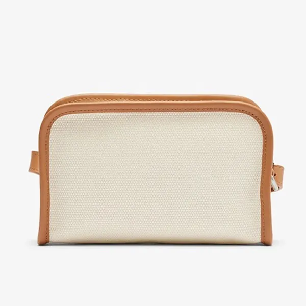 Túi Đeo Chéo Unisex Bolsa Mini Reporter Em Lona Heritage NU4733TD Màu Be Kem