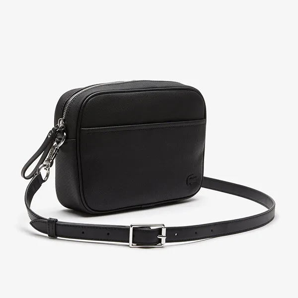 Túi Đeo Chéo Unisex Lacoste Crossbody Bag NF3954DB Màu Đen