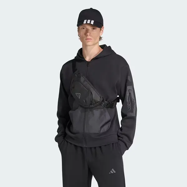 Túi Đeo Hông Adidas Ultramodern Waist Bag JE3216 Màu Đen