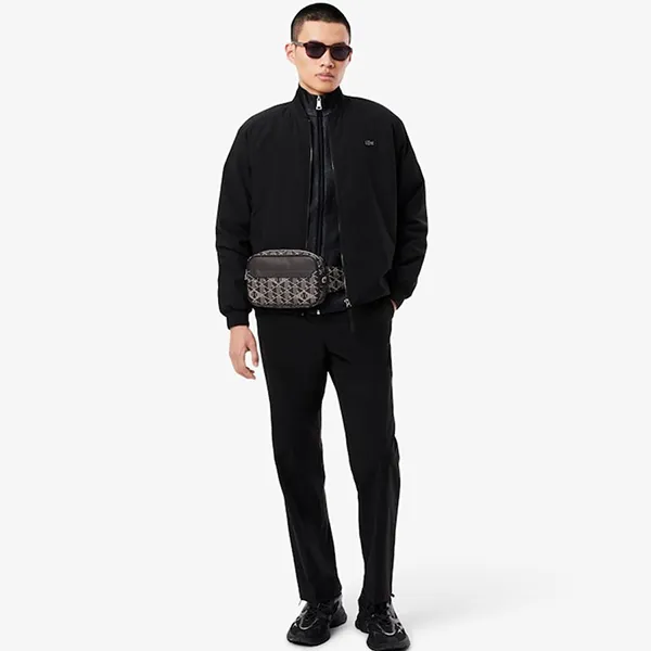 Túi Đeo Hông Nam Lacoste Men's Roland-Garros Edition Fanny Pack NH4970BG Q78 Màu Đen
