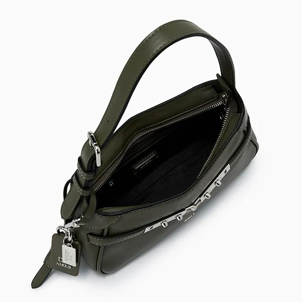 Túi Đeo Vai Nữ Lyn Athens S Shoulder Bag - Dark Green LL25CBM197 Màu Xanh Green