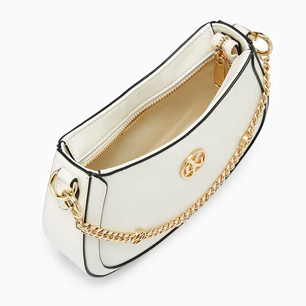 Túi Đeo Vai Nữ Lyn Mona Mini Shoulder Bag - White LL25CBF035 Màu Trắng