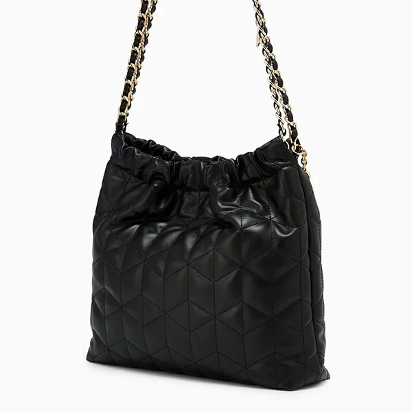 Túi Đeo Vai Nữ Lyn Monet Party Infinite L Shoulder Bag - Black LL24MBF399 Màu Đen