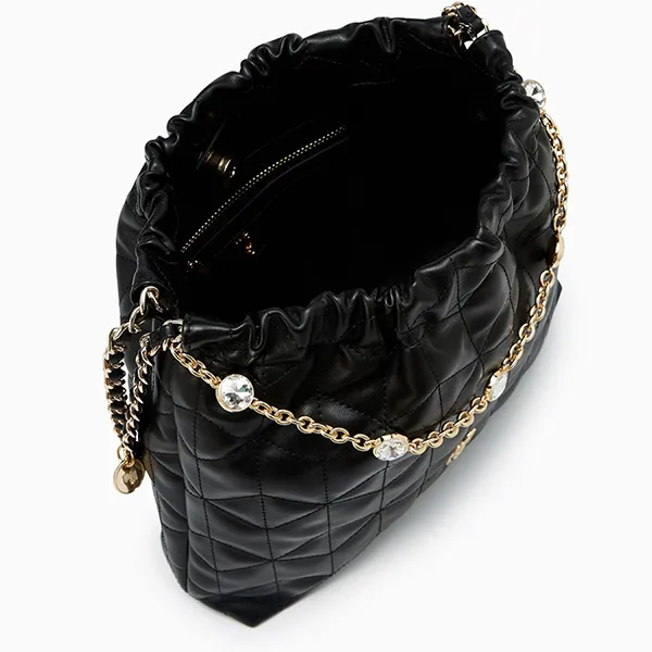 Túi Đeo Vai Nữ Lyn Monet Party Infinite L Shoulder Bag - Black LL24MBF399 Màu Đen