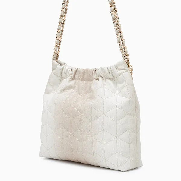 Túi Đeo Vai Nữ Lyn Monet Party Infinite L Shoulder Bag - White LL24MBF399 Màu Trắng